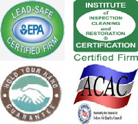 We are Lead Safe and Members of ACAC and an ICR Certified Firm